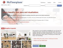 Tablet Screenshot of mcfloorplans.com